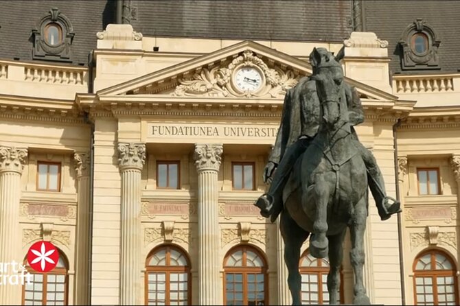 2-Hours Private Bucharest City Tour - Arc of Triumph exhibits: a 27-meter monument with photo and model storytelling