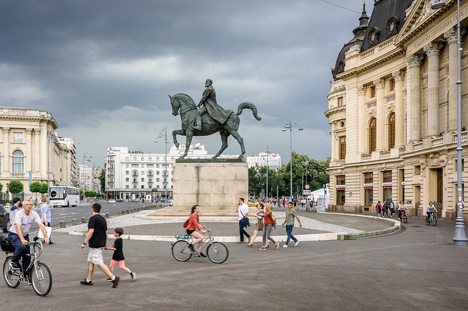 4h Bucharest Panoramic Private Tour by Car with Photo Stops - How the route balances driving, walking, and photo stops