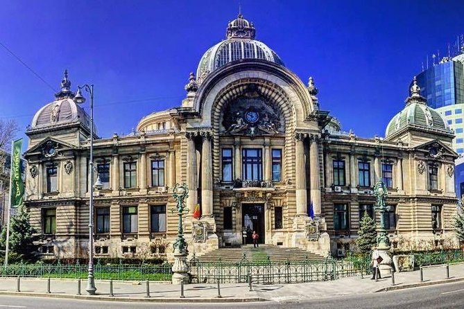 4h Bucharest Panoramic Private Tour by Car with Photo Stops - Romanian Athenaeum, Macca-Vilacrosse Passage, and Palatul CEC: where Bucharest gets graceful