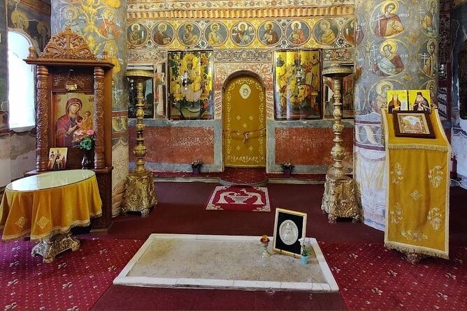 5h Abandoned Fort, Dracula's Grave and Mogoșoaia Palace, Private - Snagov Monastery and Dracula’s Grave, a lake-island setting with strong atmosphere