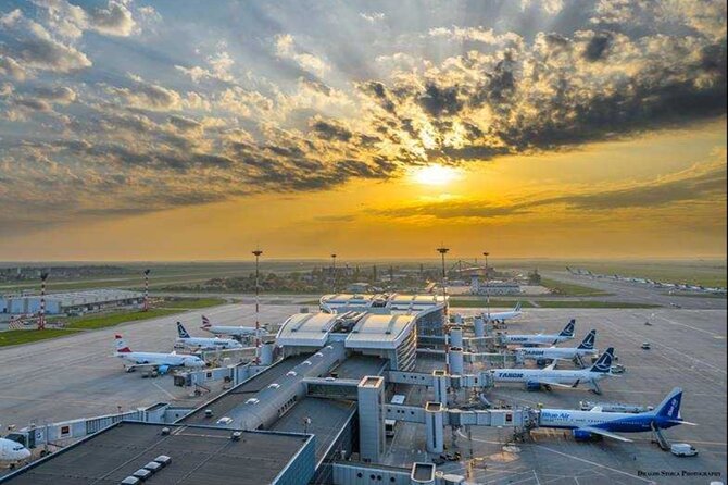 Airport Transfer -One way Bucharest Otopeni Henri Coandă Airport - Mobile Ticket, Confirmation, and Private-Group Simplicity