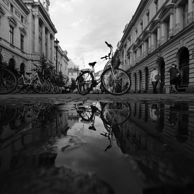 Bucharest Bike Rentals - Riding in Bucharest when bike lanes are limited