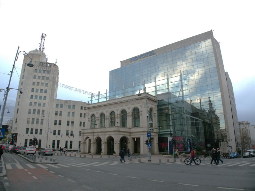 Bucharest by car - full day 'stop and visit' experience - Revolution Square: Royal Palace Context, the Athenæum Area, and a Meaningful 20th-Century Turn