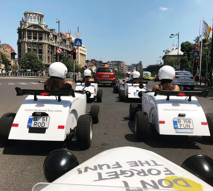 Bucharest: City Tour by a Mini Hot Rod - Meeting at Promenada Mall, finding the start point fast