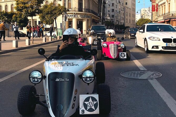 Bucharest: CityTour in one of a kind mini hot rod - Driving logistics you should not ignore: license, shoes, and how the cars work