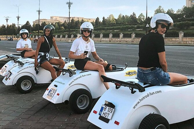 Bucharest: CityTour in one of a kind mini hot rod - Price and value: what you get for about $95.58 in 1 hour