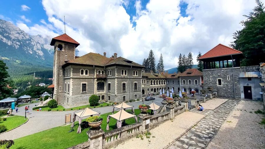 Bucharest: Day Trip 3 Castles Cantacuzino, Peles , Dracula’s - Peles Castle in Sinaia: where royal rooms, woodwork, and the Hall of Mirrors steal the show