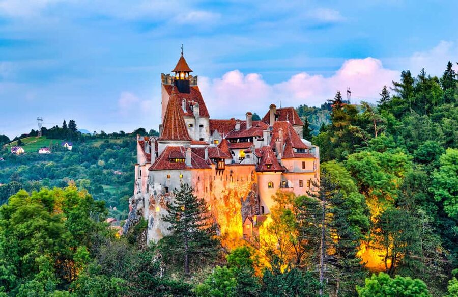 Bucharest: Day Trip 3 Castles Cantacuzino, Peles , Dracula’s - Bran Castle and Dracula lore: guided history, narrow stairs, and time to breathe