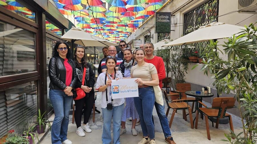 Bucharest: Guided Walking Tour with Romanian Snack - One Sip Cafe to Piața Unirii: Parliament and the Big Picture