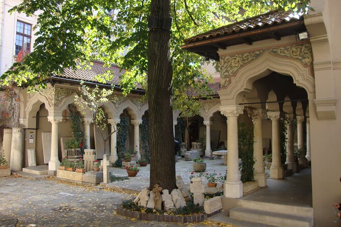 Bucharest Highlights Walking Tour - Palatul CEC: old-style architecture with an entrance not included