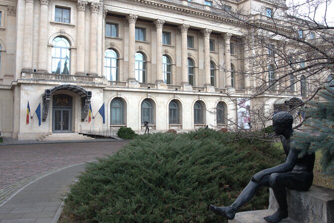 Bucharest in a nutshell - Half Day Private Walking Tour - Ion Luca Caragiale National Theatre: resistance details outside the walls