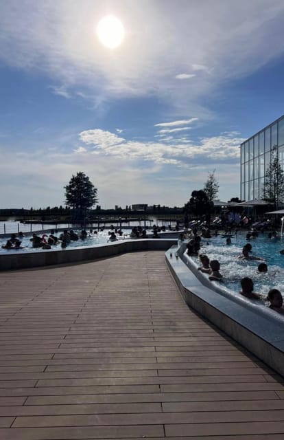 Bucharest: Therme Night Show Ticket with Transfer - The Night Light Show: Color-Water Music Without Planning Stress