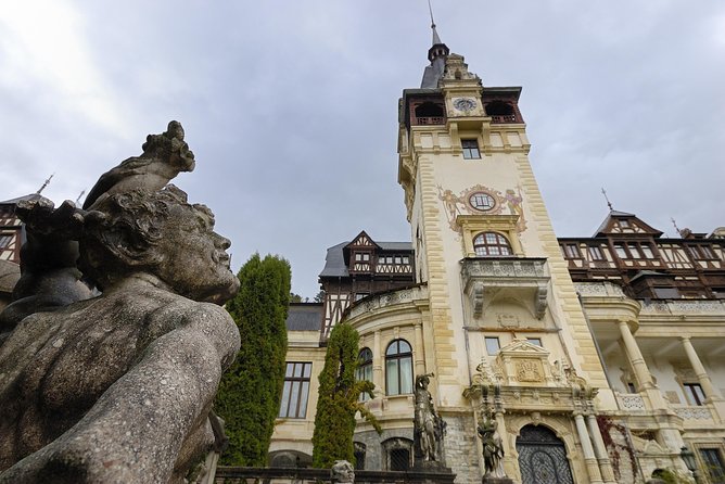 Bucharest to Dracula Castle, Peles Castle and Brasov Guided Tour - Bran Castle: Dracula’s Castle energy, Gothic interiors, and line management