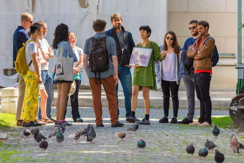 Bucharest: Tour of Old Town, Calea Victoriei & Communism - Starting at the Romanian Athenaeum: where the city shows off its French side