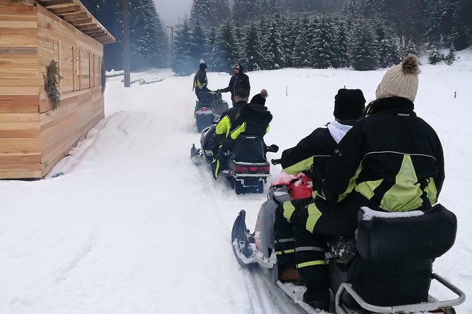Carpathian mountains Snowmobile, ATV or Buggy tour in one day - From Bucharest at 7:00 am to Azuga by morning: how the day really feels