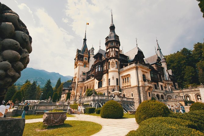 DRACULA CITY BREAK Bran Castle, Peles Castle Sinaia, Brasov City - Outside Peles Castle in Sinaia: what you get and what to pay for