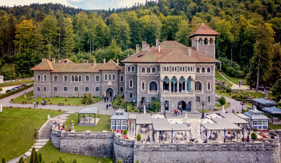From Brasov 3 castles : Peles , Bran , Cantacuzino - How the van ride fits the day, and why the guide makes it work
