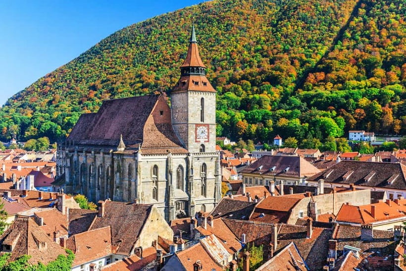 From Bucharest: Day Trip to Peles, Dracula's Castle, Brasov - Brasov walking tour: cobbled center, Black Church, and Piața Sfatului