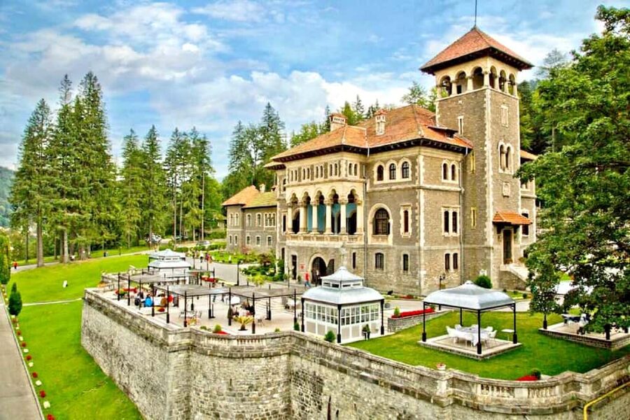 From Bucharest: Dracula, Wednesday, and Peles Castles Tour - Bran Castle and Dracula Lore: Vlad the Impaler, Stairs, and Hilltop Drama