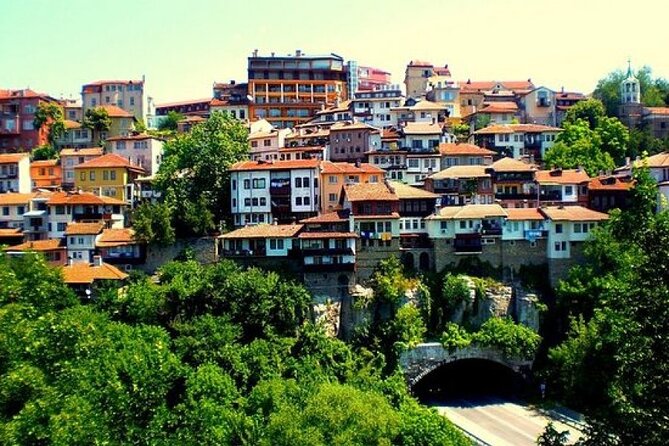Hike Bulgaria Love Swing, Veliko Tarnovo and Tarevet Fortress - The Friendship Bridge over the Danube: Soviet engineering, plus a moving center section