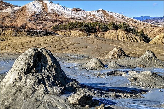 Muddy Volcanoes & Salt Mine - Private Tour - Unirea Salt Mine: 208 meters down and a constant 12°C reality check
