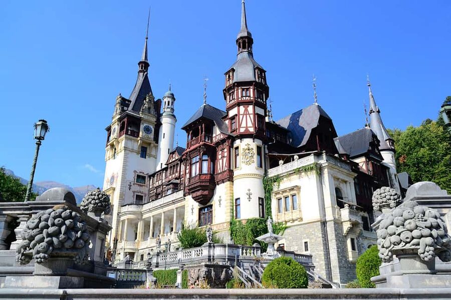 PREMIUM TOUR (6 Pax) Bucharest, Peles&Bran Castles & Brasov - Sinaia and Peleș Castle: the “fairytale” look, plus ticket timing that can make or break it