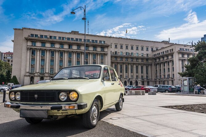 Private - Romanian Vintage Car Driving Tour of Bucharest 120 min - Triumph Arch photos: a quick win for framing your Bucharest day