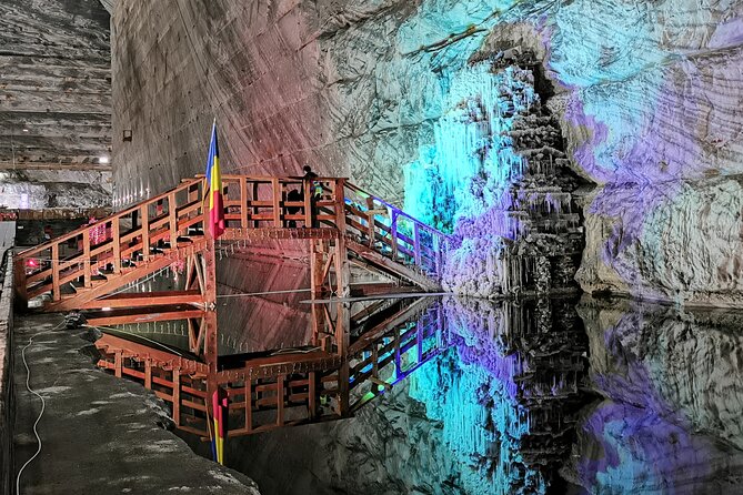 Private Tour to Salt Mine, Lunch at Winery and Dracula Grave - Supernova Planetarium inside the mine: the 16-meter screen setup