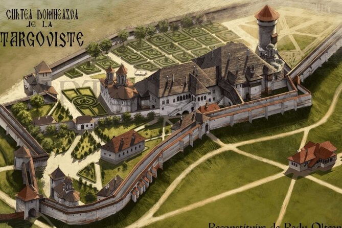 The Real Dracula's Castle in Targoviste, Winery and Dracula' Tomb - Princely Court in Targoviste Fortress: The Power Center Behind the Legend