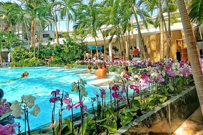 Therme Bucharest Tickets and Water Theme Park - Galaxy: slides, wave pool, and the family-friendly setup