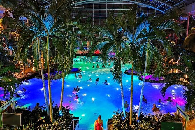 Transfer and Full Access All Day at Therme Spa Bucharest - The Water, Sauna, and On-Site Comfort Details