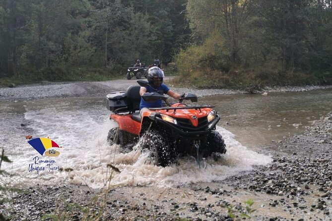Triumph Arch, Paltinu Dam, Doftana, Small Group ATV Tour - Valea Doftanei and Sacarie Village: The ATV Part That Gets Real