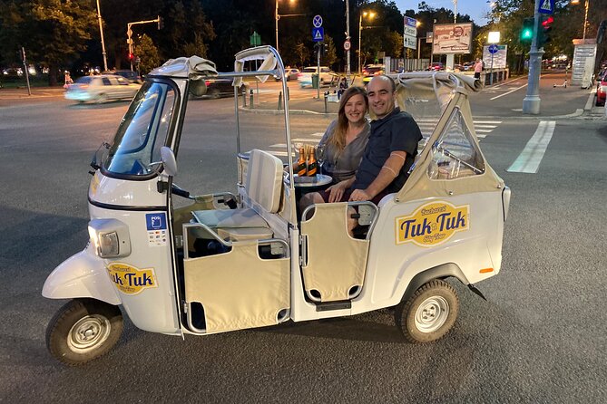 Tuk Tuk Bucharest Romantic Tour with miniBAR - Price and what you get for $168.03 per person