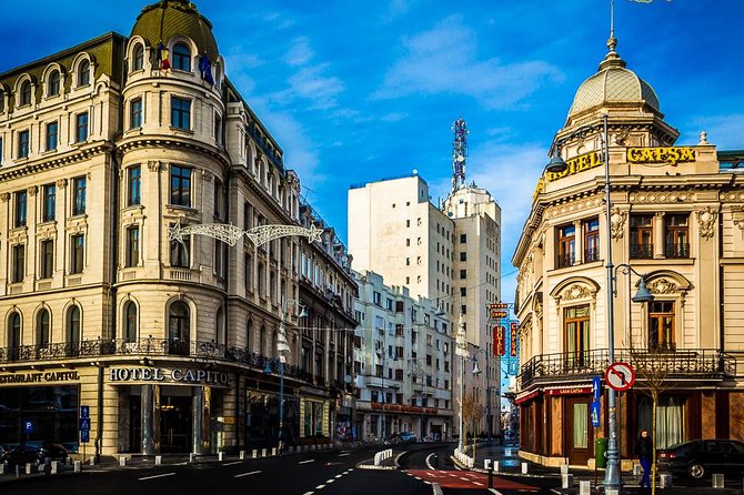 Walking Tour of Bucharest City Center - Private Tour - Stop 1: Ateneul Roman, the Great Hall, and Romanian history on the walls