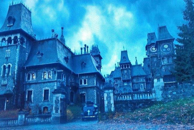 Wednesday Adams Family - Visit 6 filming locations, Private tour - Stop 1: Cantacuzino Castle and the Nevermore Academy Look